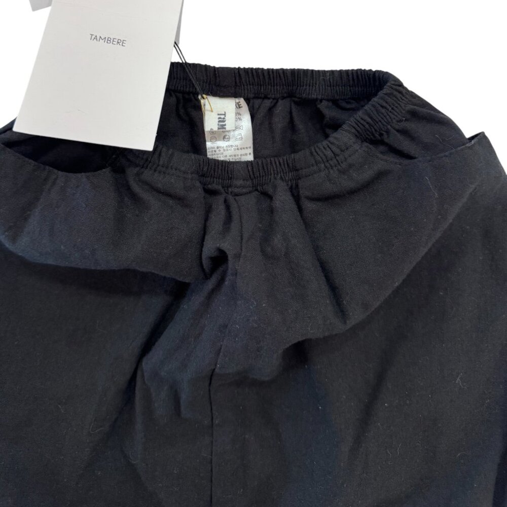 TAMBERE - BLOOMERS  - 60%LINEN/40%COTTON - BLACK - NWT - Picture 4 of 4